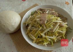 韭黄五花肉的做法图解4