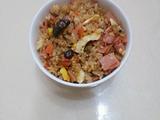 香菇火腿蛋炒饭
