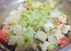 白菜炖豆腐的做法图解7