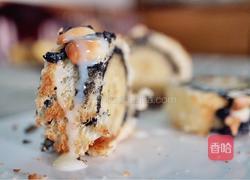 酥到掉渣的面包香蕉卷（无糖无油不用洗锅碗版）的做法图解7