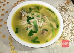 金针菇小鸡汤的做法图解7