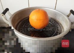 橙香蛋羹的做法图解5