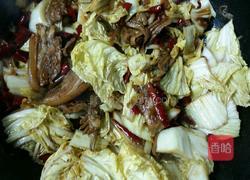 黄白菜醋烧羊肉的做法图解11