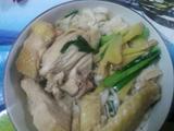 鸡肉汤面条