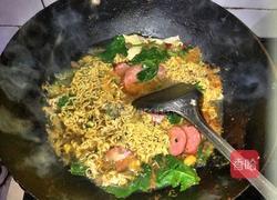 香辣菠菜方便面的做法图解6