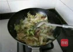 醋溜白菜的做法图解10