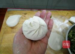 鸡蛋茴香素包子的做法图解13
