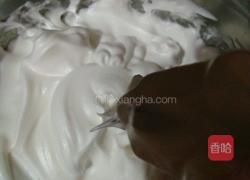 酥粒分蛋海绵蛋糕的做法图解4