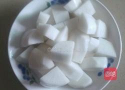 肉碎萝卜汤的做法图解2