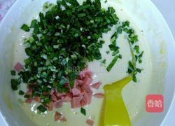 韭菜火腿鸡蛋饼的做法图解5
