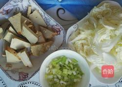 素鸡炒白菜的做法图解1