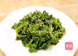 凉拌芹菜叶的做法图解3