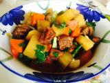 土豆萝卜炖牛肉