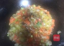 五彩炒饭的做法图解6