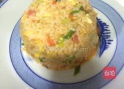 五彩炒饭的做法图解10