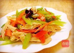 凉拌腐竹芹菜的做法图解6