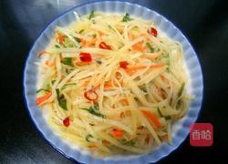 麻香酸辣土豆丝的做法图解4