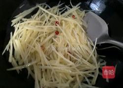 麻香酸辣土豆丝的做法图解2