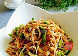 凉拌金针菇的做法图解4