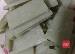 炒凉粉块的做法图解3
