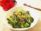 裙带菜拌黄豆芽（韩式拌菜口味）