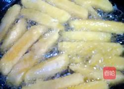 鸡蛋炸馒头条的做法图解5