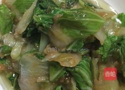 醋溜白菜的做法图解4