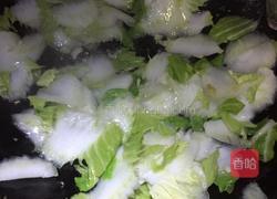 醋溜白菜的做法图解3