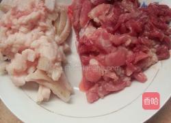 青椒炒肉的做法图解1