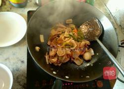 辣子炒鱿鱼的做法图解6
