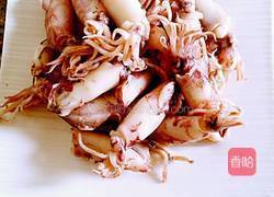 八爪鱼炒菲菜的做法图解3
