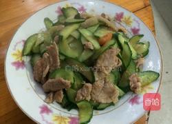 青瓜炒猪肉的做法图解9