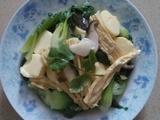 日式豆腐炒青菜