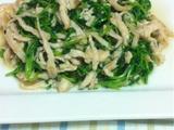 鸡丝豌豆苗