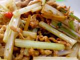 芹菜肉丝