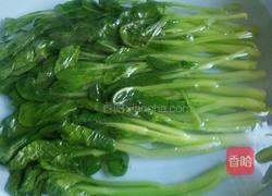 白灼菜心的做法图解3