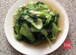 清炒上海青的做法图解7