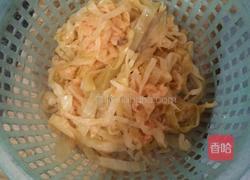 辣菜炒豆腐卷的做法图解1