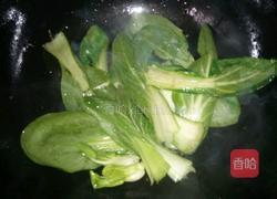 肉末香菇青菜的做法图解9