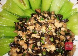 肉末香菇青菜的做法图解11