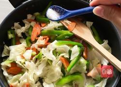 鱼肉炒杂菜的做法图解5
