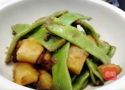 土豆炖豆角的做法图解4