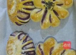 紫薯花式面包的做法图解15