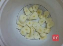 蒜香肝片炝菠菜的做法图解3