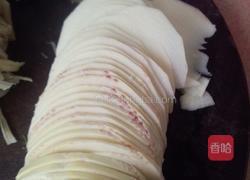 嫩菜笋子炖排骨的做法图解3