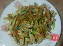 胡萝卜炒豆干的做法图解6