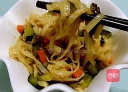 香菇蚝油拌面的做法图解11