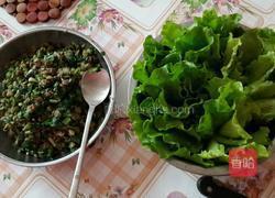 蚬肉生菜包简易版的做法图解5