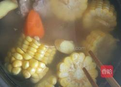 简易电饭煲胡萝卜玉米排骨汤的做法图解5