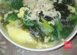 紫菜蛋花菜汤的做法图解4
